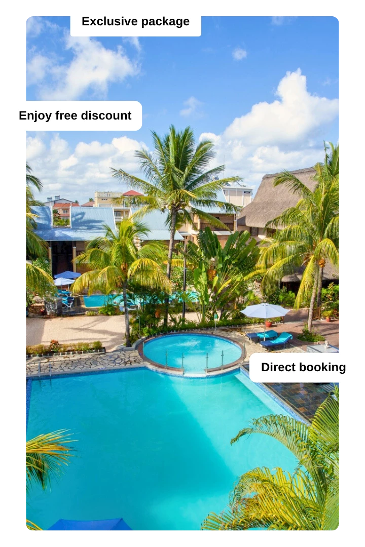 Discover exclusive package, free discount and direct booking on MyMauritiusHotel